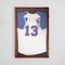 Flash Furniture Banks 24x36 Jersey Display Case with Solid Pine Wood Frame, UV Treated Acrylic Window, Velvet Backing Board, and Anti-Theft Lock in Mahogany HMHD-23M099YBN-MHG-2436-GG - alternate 10